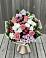 Букет цветов из: Альстромерии, Гвоздики, Розы и Хризантемы в Новоживотинном