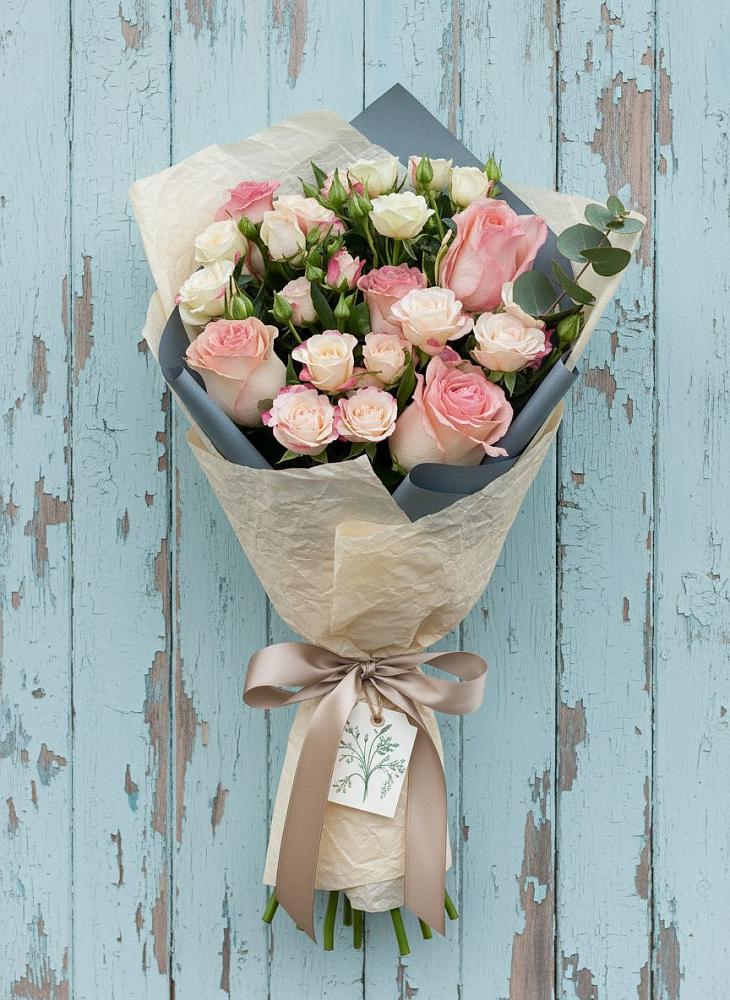 Букет цветов из: Розы в Новоживотинном