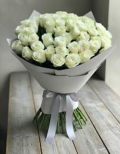 Букет 35 Белых роз в Новоживотинном