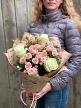 Букет голос любви в Новоживотинном Букет цветов из: Розы в Новоживотинном
