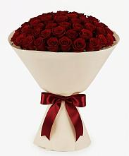 Букет 101 Бордовая роза Блэк Бакарра в Новоживотинном