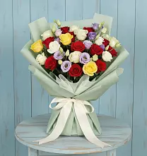 Букет цветов из:  Розы в Новоживотинном