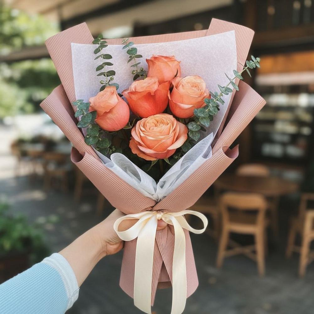 Букет цветов из: Розы в Новоживотинном