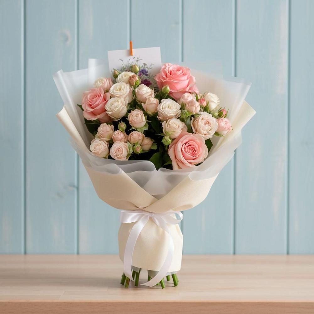 Букет цветов из: Розы в Новоживотинном