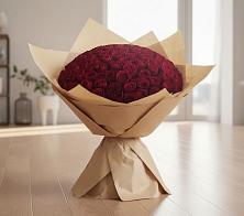 Букет 101 Красная роза в Новоживотинном