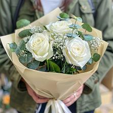 Букет Нежные грёзы в Новоживотинном Букет цветов из: Розы в Новоживотинном