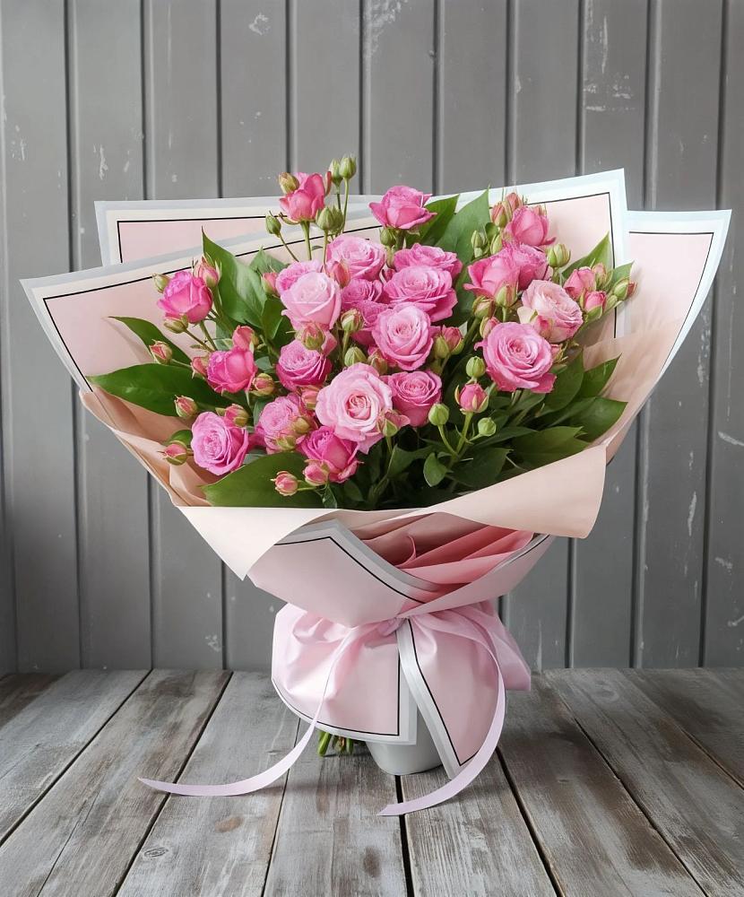 Букет Розовый кустик в Новоживотинном