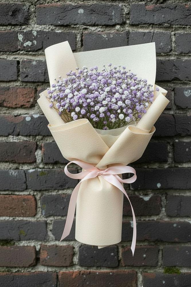 Букет цветов из: Гипсофила в Новоживотинном