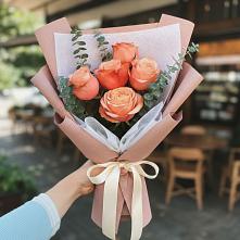 Букет цветов из:  Розы #REPLACE_PRED# Новоживотинном