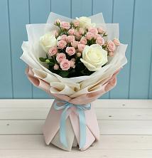 Букет цветов из:  Розы в Новоживотинном