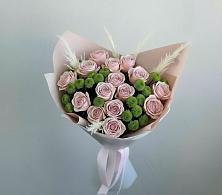 Букет цветов из:  Розы и Хризантемы в Новоживотинном