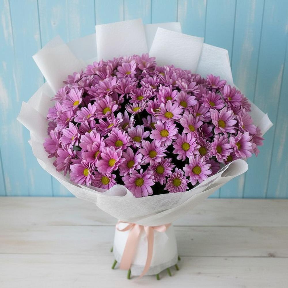 Букет цветов из: Хризантемы в Новоживотинном