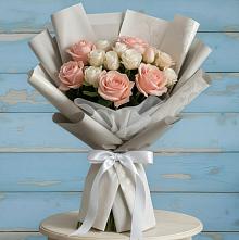 Букет цветов из:  Розы в Новоживотинном