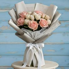 Букет цветов из:  Розы в Новоживотинном