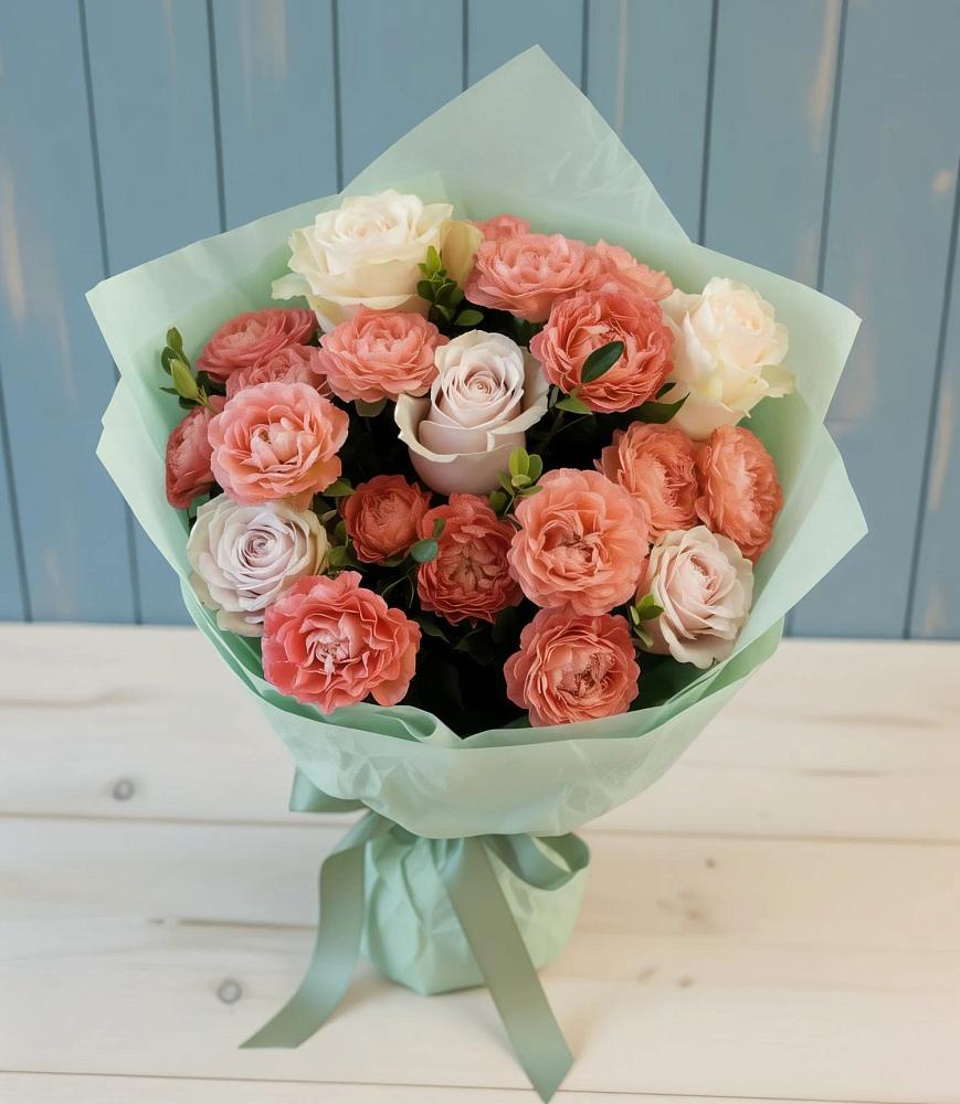 Букет цветов из: Розы в Новоживотинном