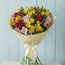 Букет цветов из:  Альстромерии #REPLACE_PRED# Новоживотинном