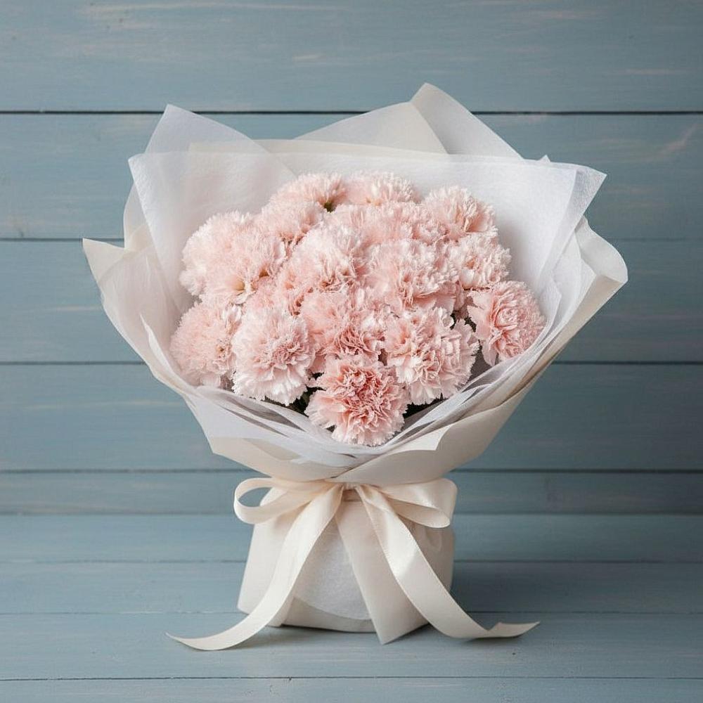 Букет цветов из: Гвоздики в Новоживотинном