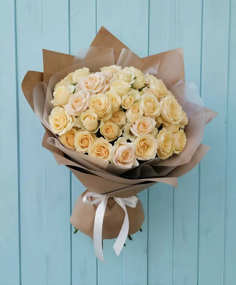 Букет Кремовое облако в Новоживотинном