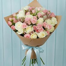 Букет цветов из:  Розы в Новоживотинном