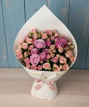 Букет цветов из:  Розы в Новоживотинном